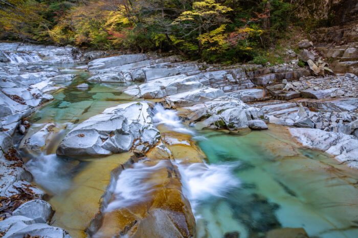 面河渓／愛媛県